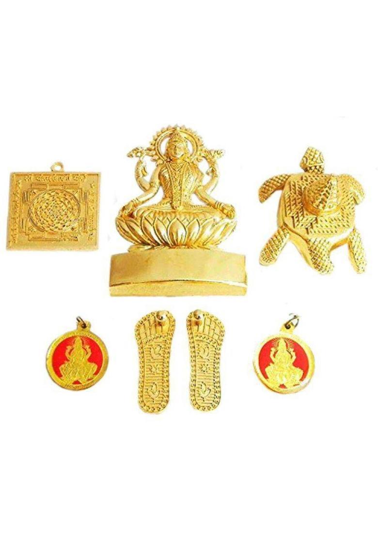 GCMR Shree Dhan Laxmi Kuber Bhandari Yantra Brass Yantra - Indya