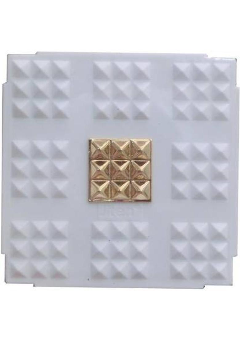 Astro Devam PVFC-001 Plastic, Copper Yantra&nbsp;&nbsp;(Pack of 1) - Indya