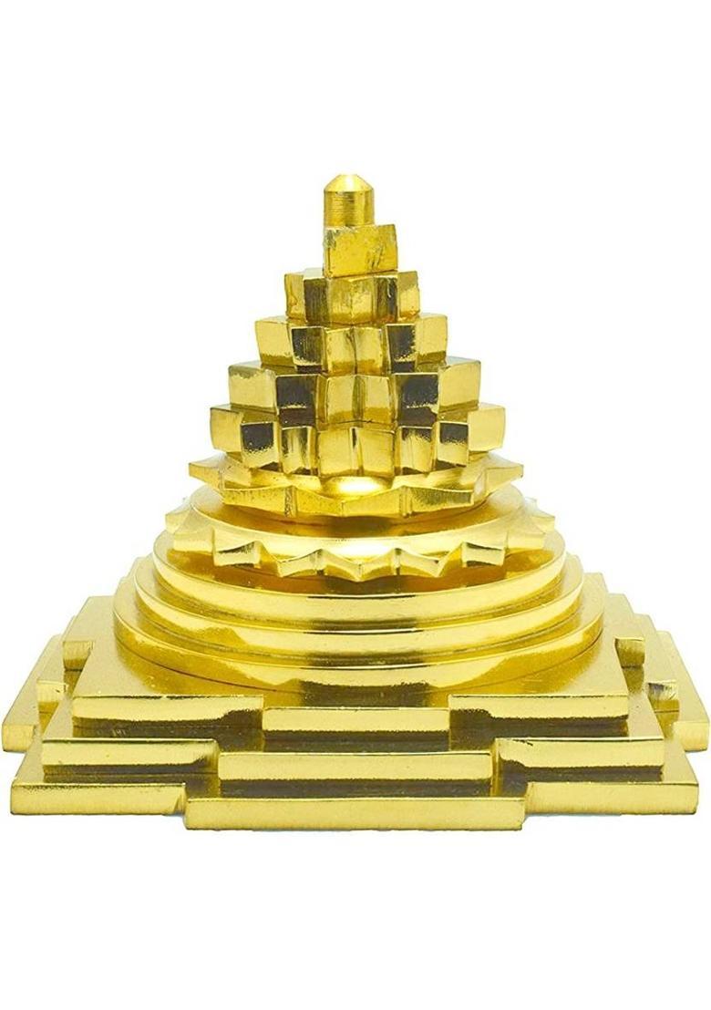 DARIDRA BHANJAN Brass Yantra&nbsp;&nbsp;(Pack of 1) - Indya