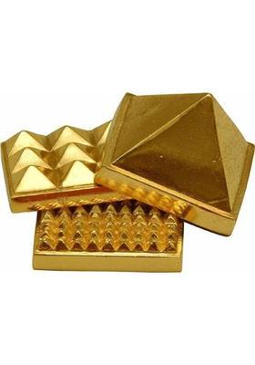 Natural Life Care Vastu Pyramid Yantra in Brass for Vastu Correction Brass Yantra&nbsp;&nbsp;(Pack of 1)