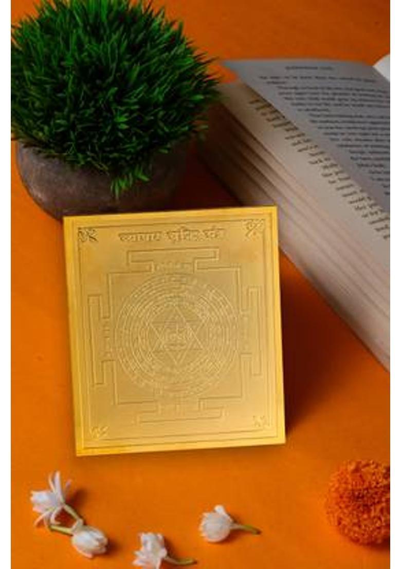 STUDIO VAIDIK Vyapar Vriddhi yantra Plated Yantra - Indya