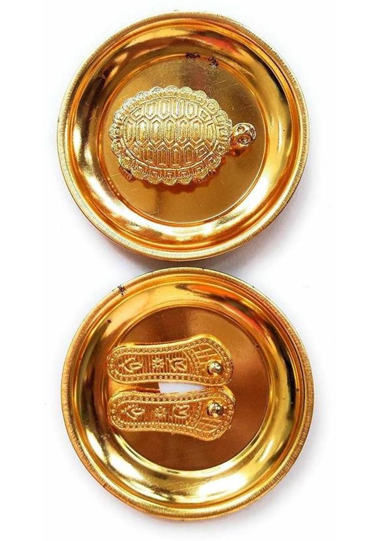 Deal Tree Gold, Plated Yantra&nbsp;&nbsp;(Pack of 1) - Indya