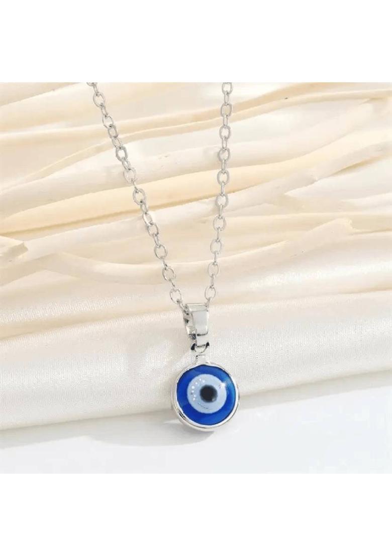 m a enterprises C 8_1 evil eye pend jk5f Stone Pendant Set - Indya