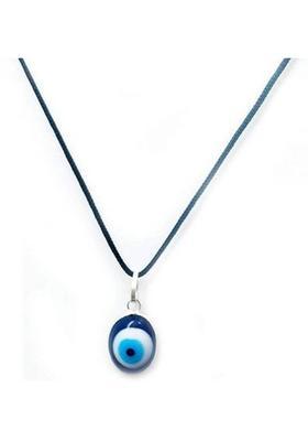 KUNDLI GEMS Evil Eye Stone Pendant Protection Evil For unisex Silver Crystal Stone Pendant