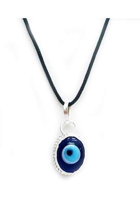 GIACOMO A+ Quality evil eye Protection Nazriya Pendant For Men & Women Silver Beads Wood, Alloy Pendant