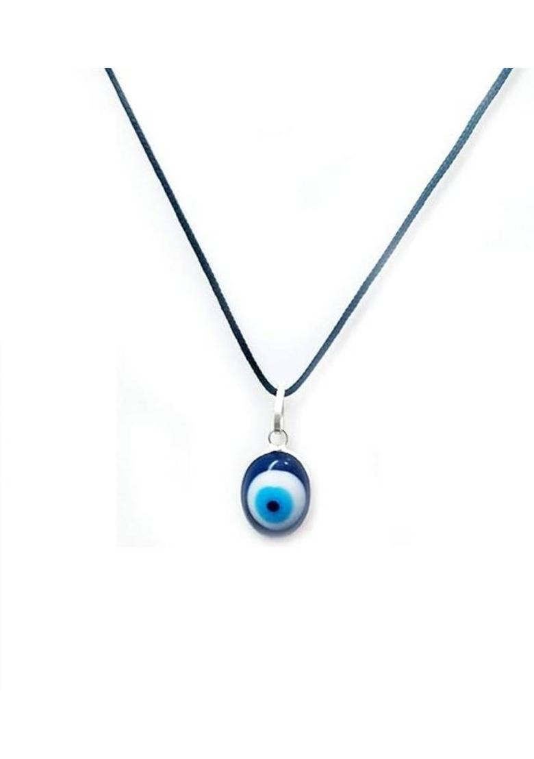 GIACOMO A+ Quality evil eye Protection Nazriya Pendant For Men & Women Silver Beads Wood, Alloy Pendant - Indya