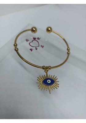 Evil Eye Gold-plated Bracelet