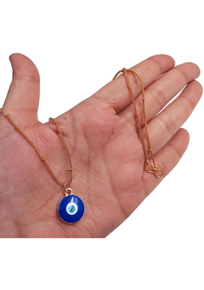 TODANI JEMS Blue Evil Eye Protection Spiritual Pendants With Chain For Women,girls,men Plastic Pendant - Indya