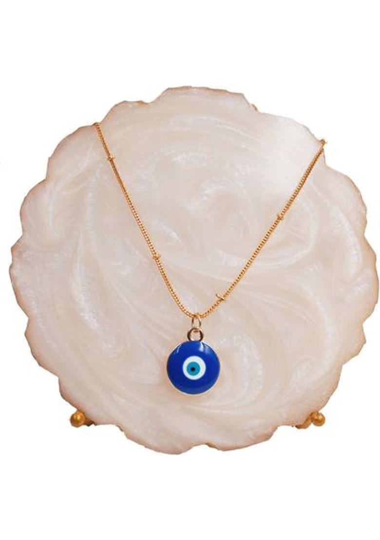 TODANI JEMS Blue Evil Eye Protection Spiritual Pendants With Chain For Women,girls,men Plastic Pendant - Indya