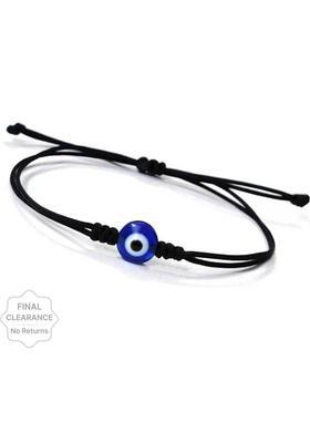 Fabric Titanium Charm Bracelet