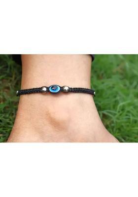 Evil Eye Adjustable Anklet girl bebi girl & woman Metal Anklet