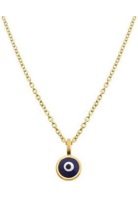 KUNDLI GEMS Evil Eye Stone Pendant Protection Evil For unisex Gold-plated Crystal Stone Pendant