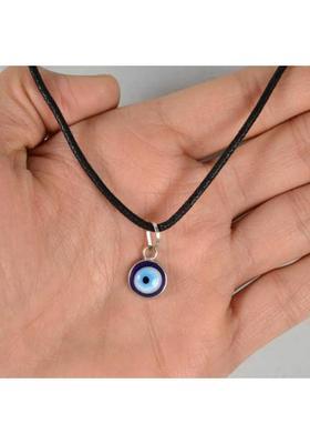 CRYSTU Natural Evil Eye Pendant With Thread Stone Beads Pendant Crystal, Beads Crystal Pendant