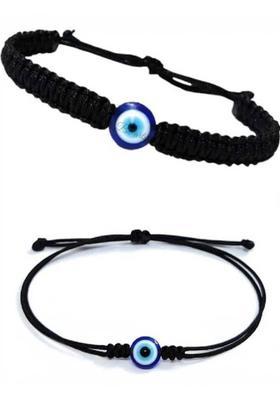 Fabric, Dori, Evil Eye Bracelet&nbsp;&nbsp;(Pack of 2)