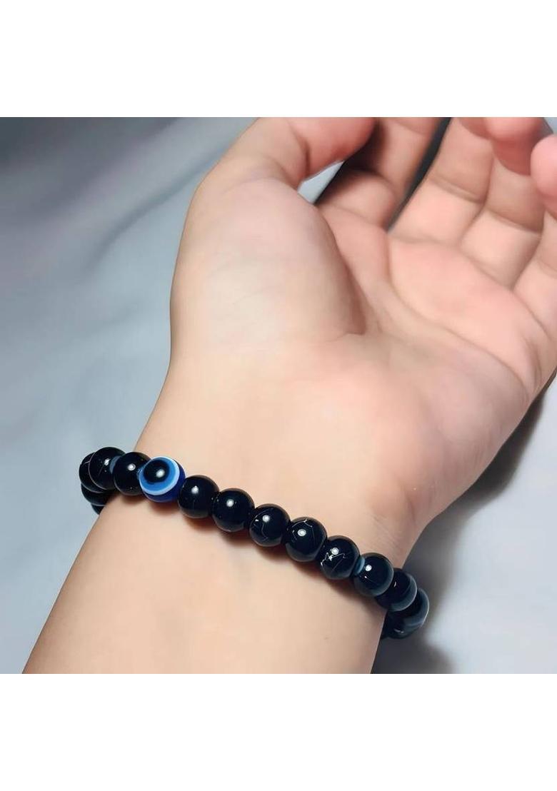 Evil Eye Beads Bracelet&nbsp;&nbsp;(Pack of 2) - Indya