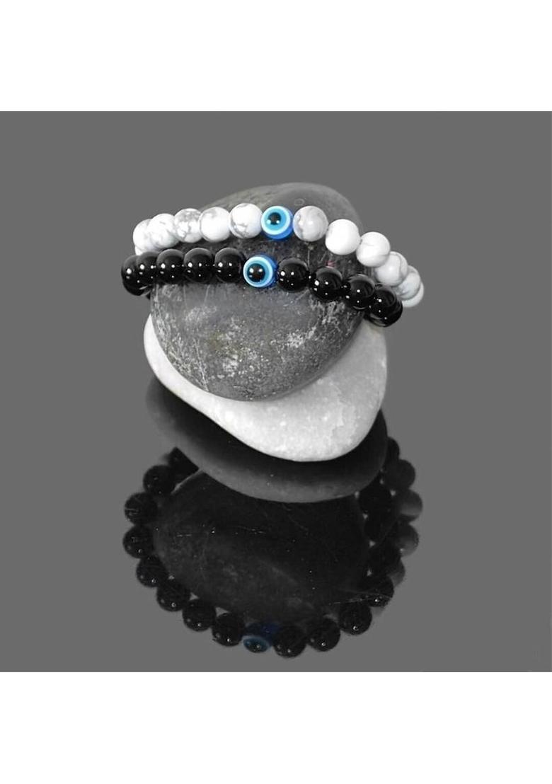 Evil Eye Sterling Silver Bracelet - Indya