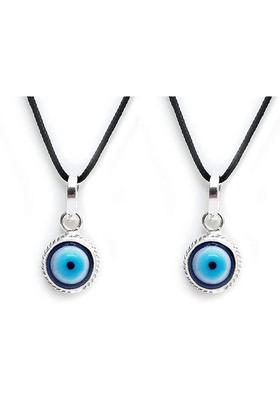 Firmus Evil Eye Pendant For Protection For Women/Men (Pack of 2) Alloy Pendant