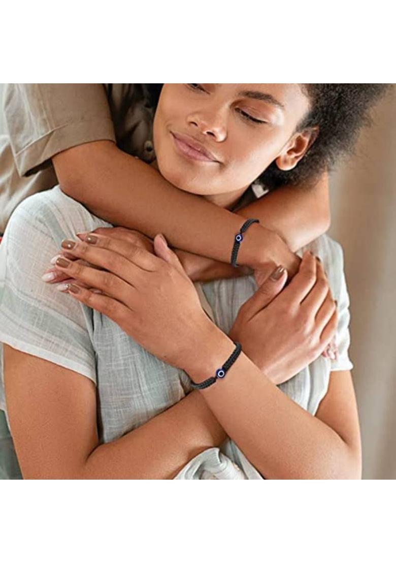 Evil Eye Bracelet&nbsp;&nbsp;(Pack of 2) - Indya