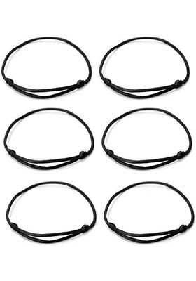 SUSVIJ Nazar Dhaga Anklet For Evil Eye & Good Luck,for Success for Men, Women Fabric Anklet&nbsp;&nbsp;(Pack of 6)