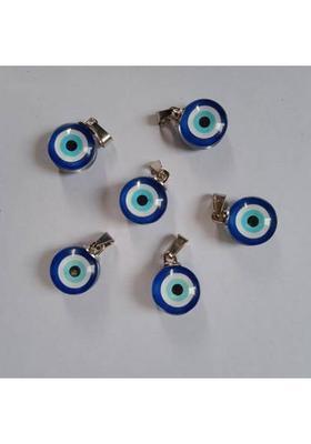 Khushi Traders nazariya Blue Turkish Evil Eye Pendant girls 5pc Crystal Crystal, Stone Pendant