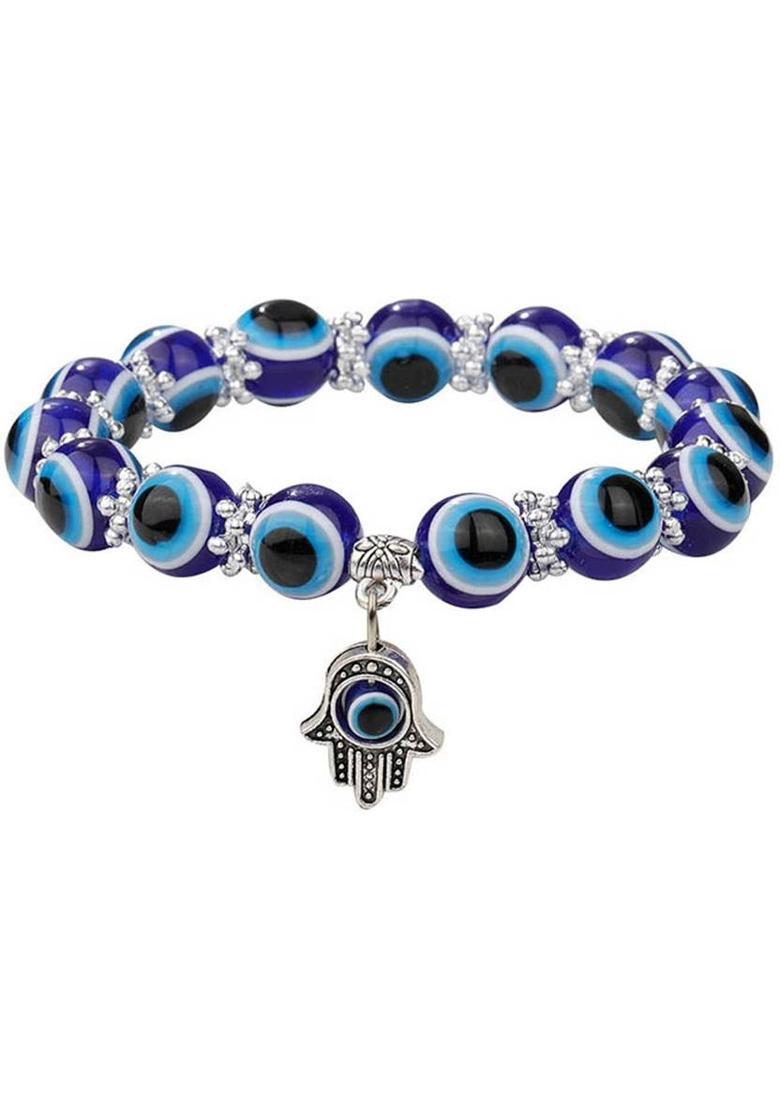 Alloy Beads Silver Bracelet - Indya