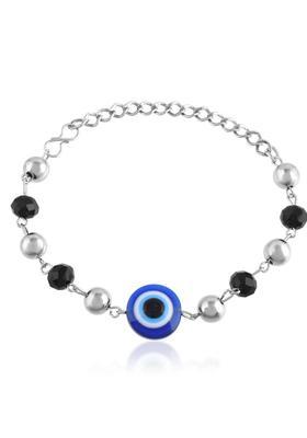 Stainless Steel Beads Silver Bracelet