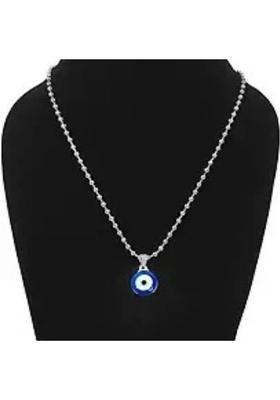 Vipunj Vedansh Enterprises Stylish Silver Plated Evil Eye Pendant Sterling Silver Alloy Pendant