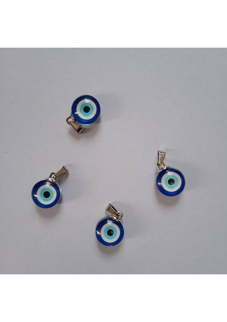Khushi Traders Set Of 4 Evil Eye Pendant For Protection For Men And Women For Protection Crystal Crystal, Stone Pendant - Indya