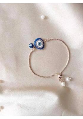 Brass Cubic Zirconia Gold-plated Bracelet