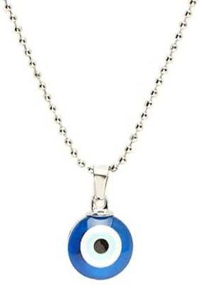 m a enterprises Evil Eye Pendant for Women and Girls Gold-plated Brass Pendant Silver Stainless Steel Pendant