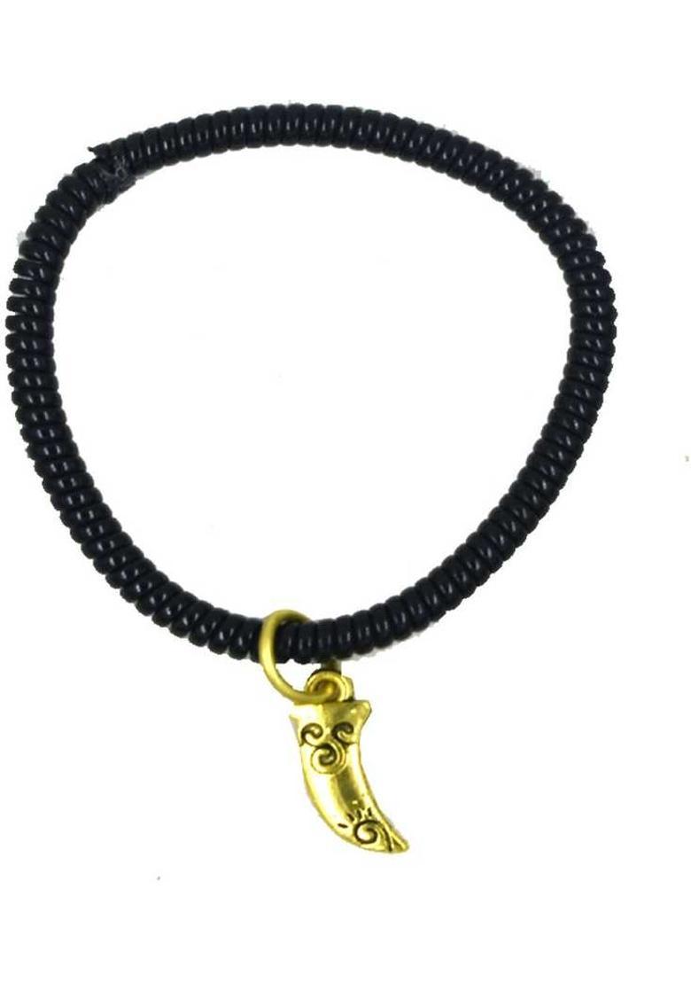 Metal, Plastic Gold-plated Bracelet - Indya