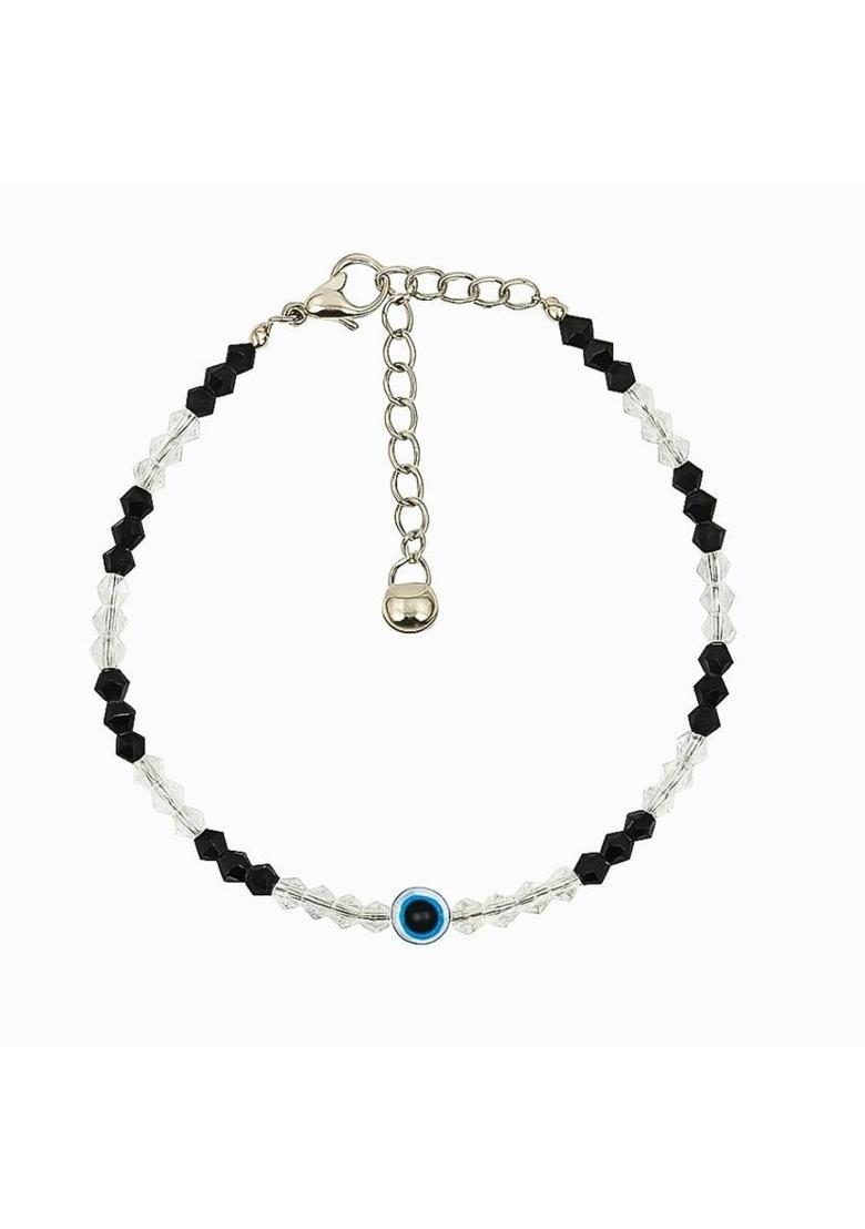 ROYAL VIBES BRACELET 0.8 charm Crystal Beaded Charm - Indya