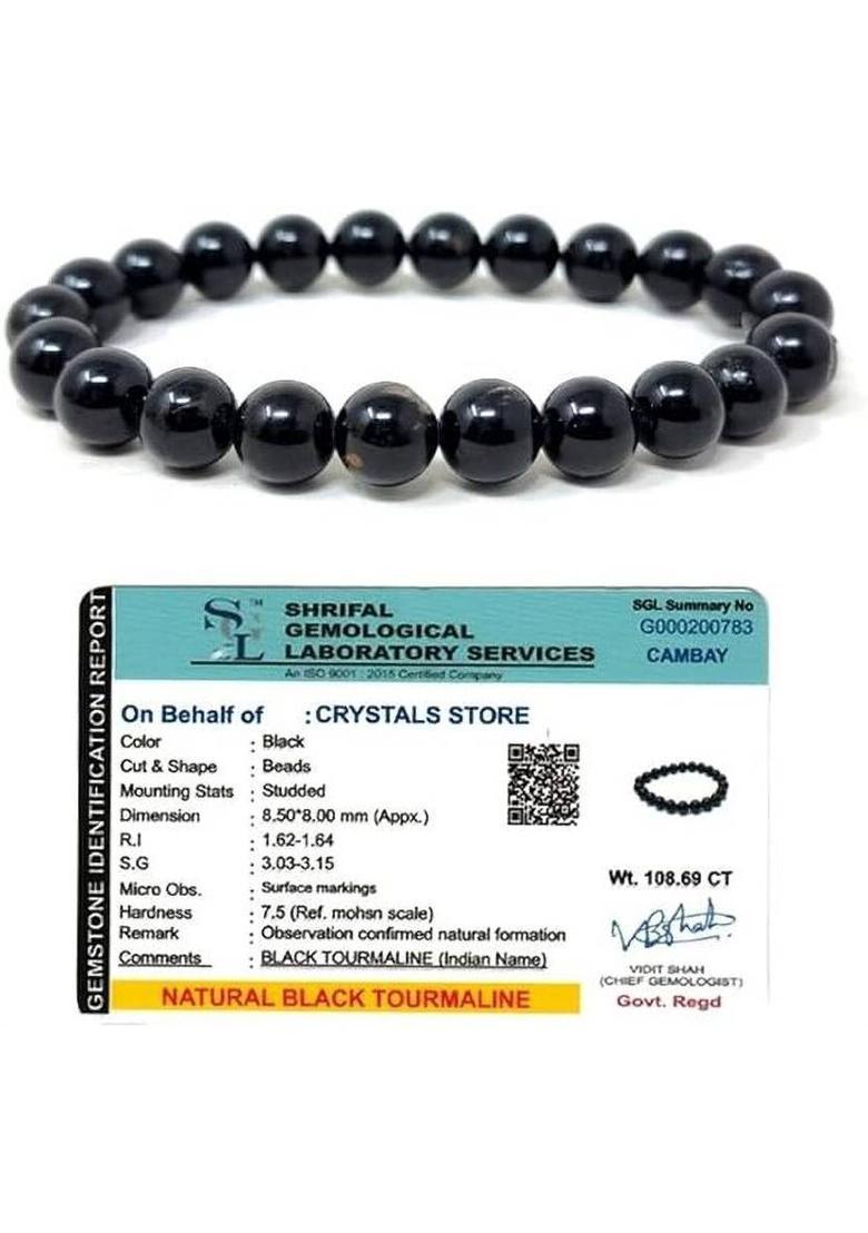 Crystal Beads, Tourmaline, Agate, Crystal, Jade, Quartz Bracelet - Indya