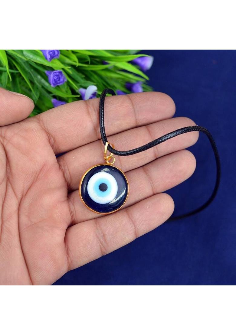 REIKI CRYSTAL PRODUCTS Blue Turkish Evil Eye Pendant 25mm for unisex Crystal Crystal Pendant - Indya