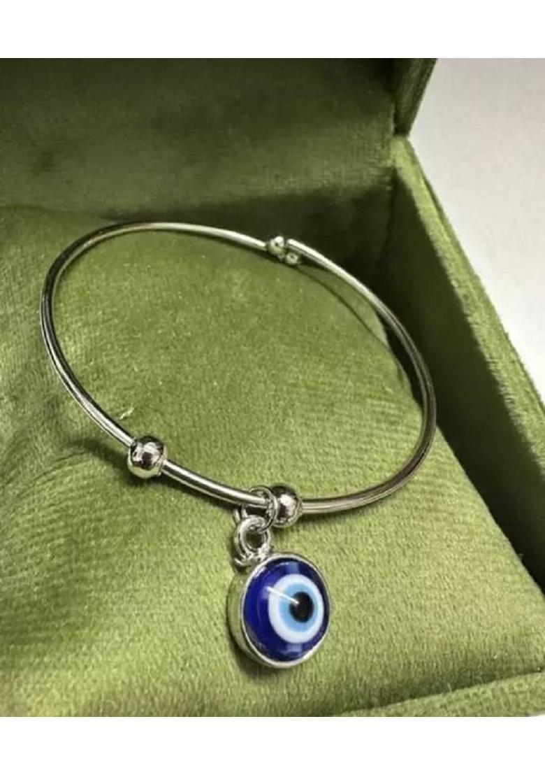 Stainless Steel Silver Coated Bracelet - Indya