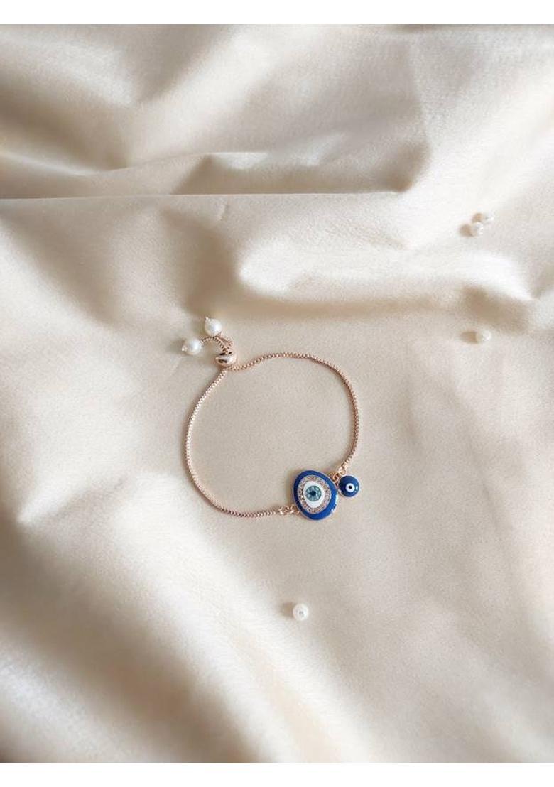 Alloy Gold-plated Charm Bracelet - Indya