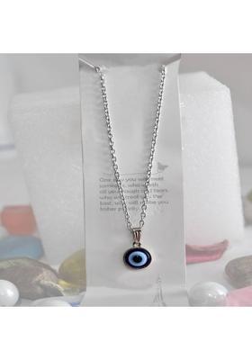 JS Enterprises Evil Eye Pendant For Protection From Bad Vibes, Suraksha, Nazar, Nazariya Stainless Steel Pendant