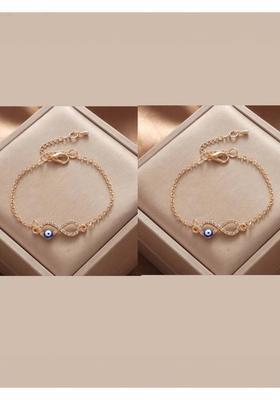 Alloy Gold-plated Bracelet&nbsp;&nbsp;(Pack of 2)