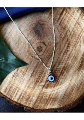 house of common Stylish Silver Plated Evil Eye Pendants Sterling Silver Alloy Pendant