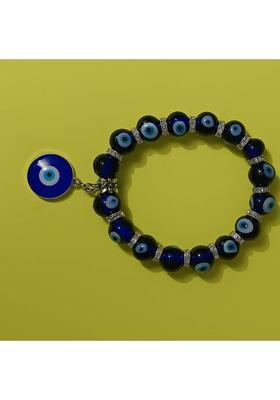 Glass, Evil Eye Beads Charm Bracelet