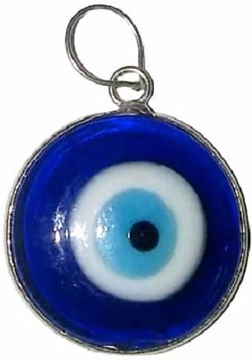 Takshila Gems Blue Evil Eye Pendant Evil Eye Locket for Unisex Nazar Raksha Kavach Stone Locket