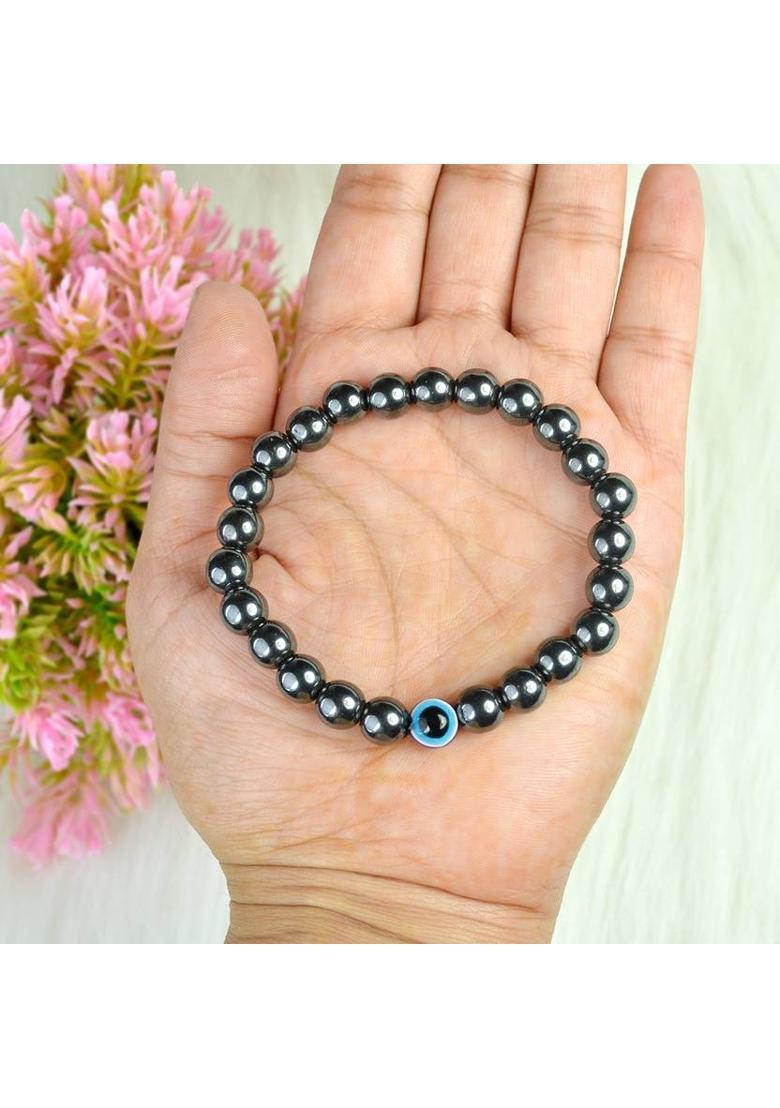 Stone, Crystal Beads Charm Bracelet - Indya