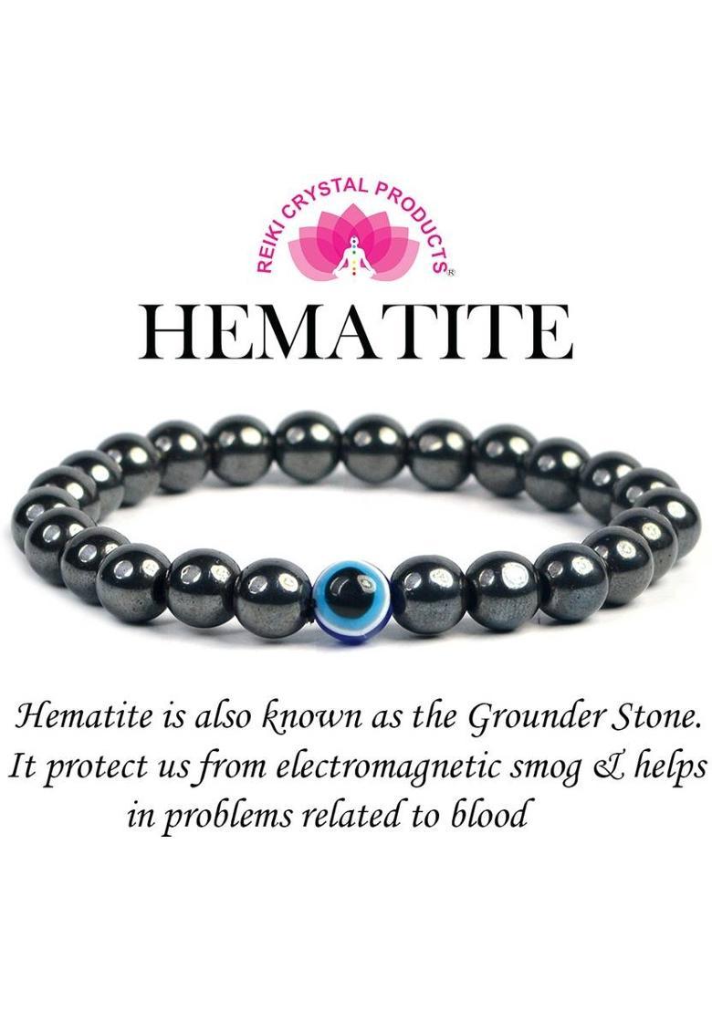 Stone, Crystal Beads Charm Bracelet - Indya