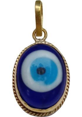 HAWAI Nazar Evil Eye Pendant and Nazar Raksha Pendant Brass Brass Pendant