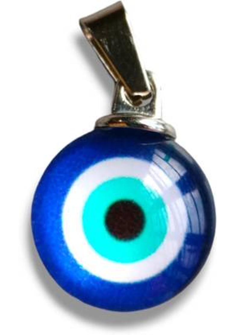 Vanishree World Blue Evil Eye Pendant Original Turkish Evil Eye For Women, Strong Spiritual Crystal Locket - Indya