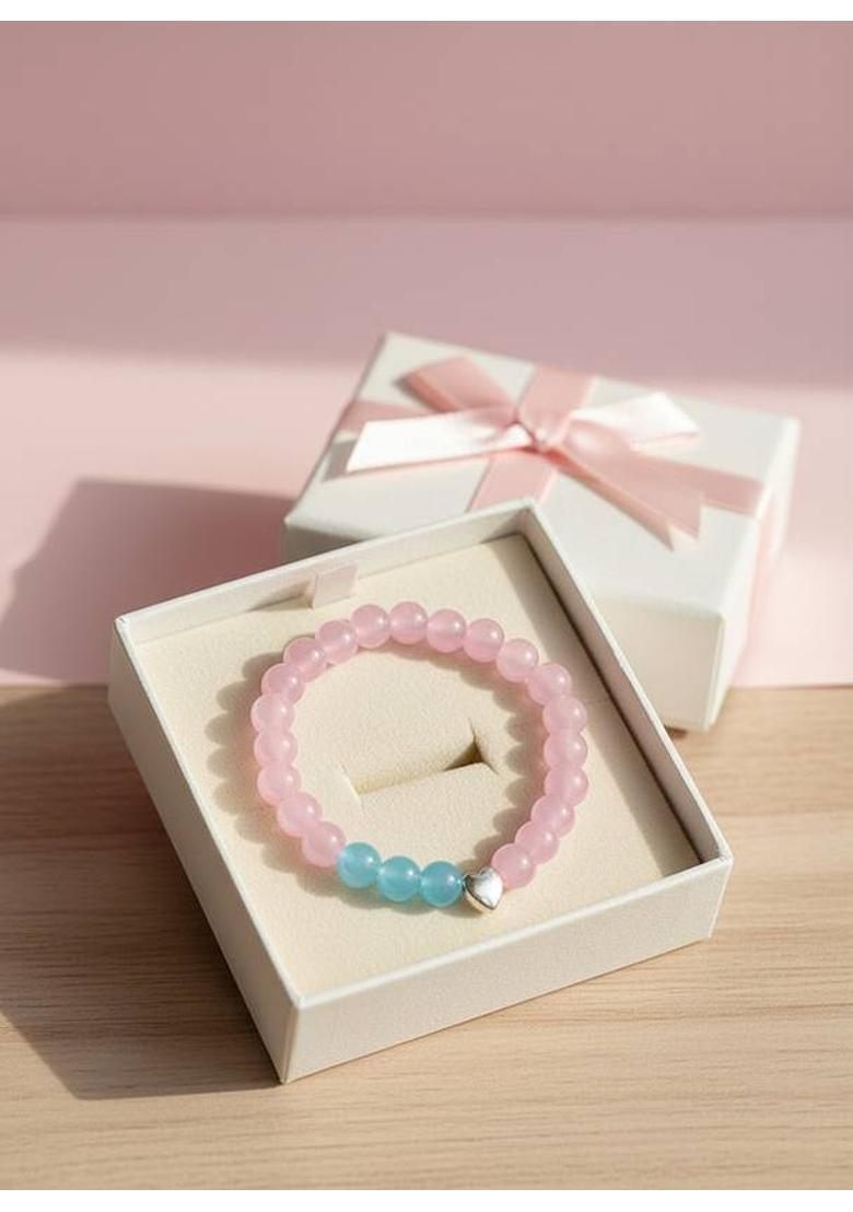 Glass Beads Bracelet&nbsp;&nbsp;(Pack of 4) - Indya