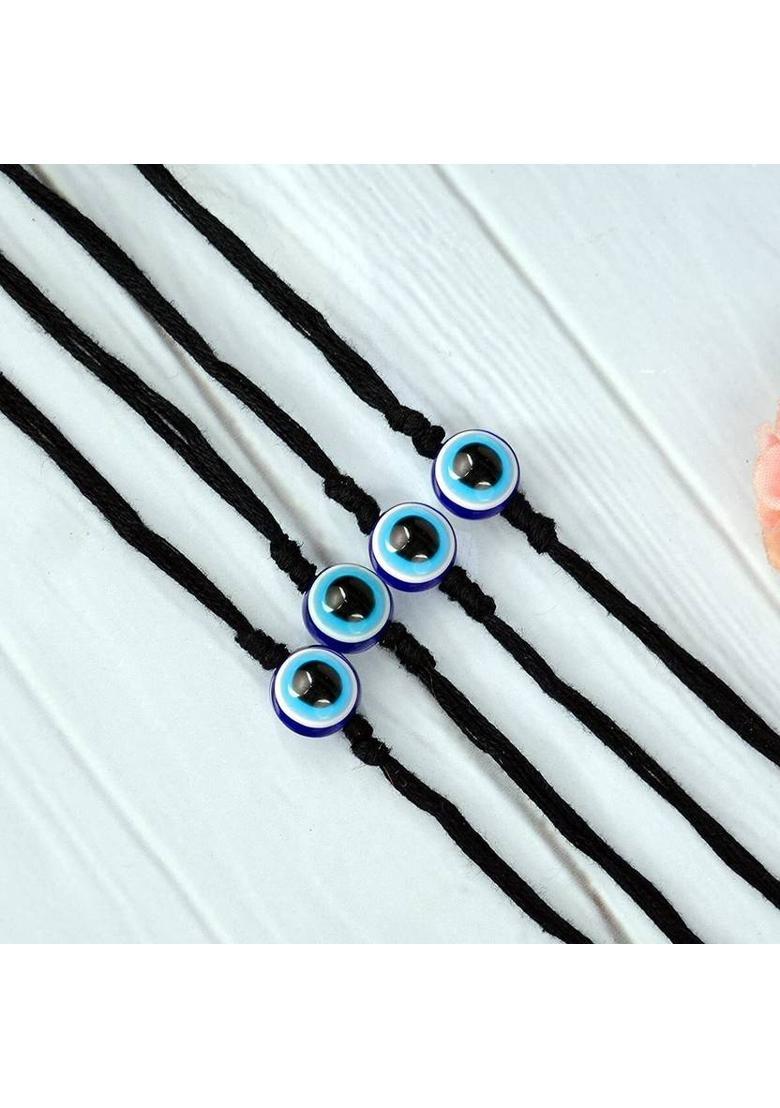 Stone Beads Bracelet&nbsp;&nbsp;(Pack of 4) - Indya