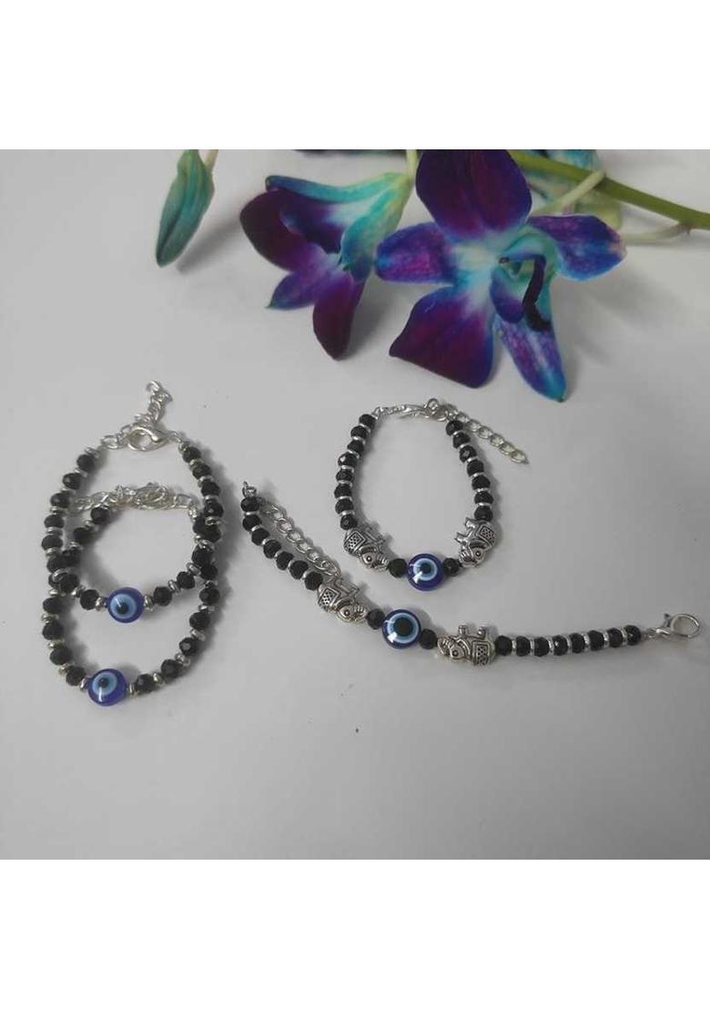 Metal, Alloy Charm Bracelet&nbsp;&nbsp;(Pack of 2) - Indya