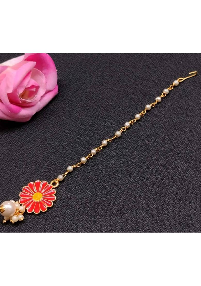 Brass Maang Tikka - Indya