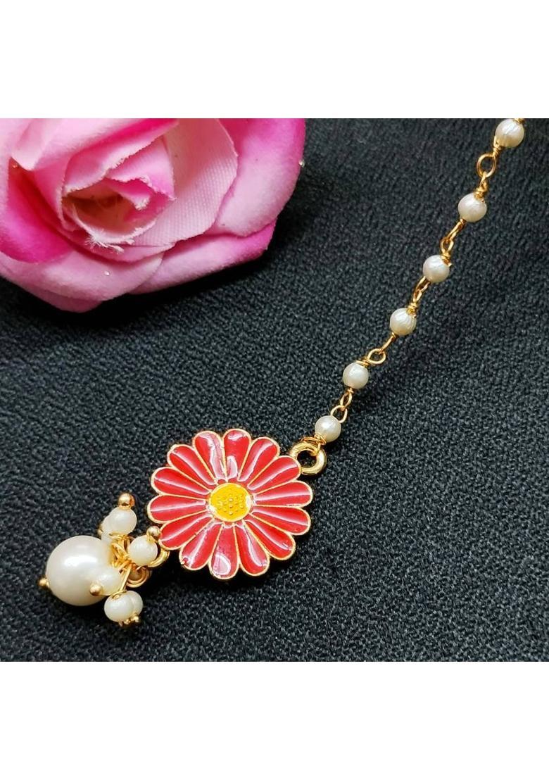 Brass Maang Tikka - Indya